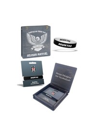 Resim Beşiktaş Çift Taraflı Yetişkin Bileklik İsme Özel Kutulu 001 