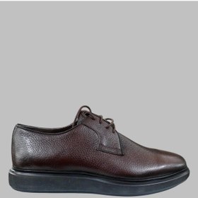 Resim Burç 33275 Erkek Deri Oxford Ayakkabı Kahve Kahverengi 