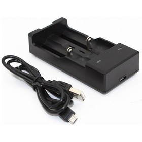 Resim Universal Pil Şarj Cihazı Li-ion Pillere Uyumlu2 Pil Kapasiteli 