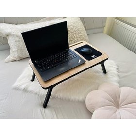 Resim Yıldızan Storesellm Axolotl Folding Telefon ve Tablet Bölmeli Katlanır Ayaklı Laptop Sehpası Notebook Bilgisa 