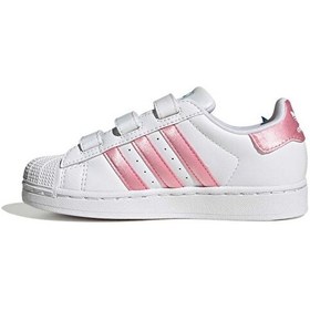 Resim Adidas Superstar İi Cf C Çocuk Günlük Ayakkabı Ih1735 Beyaz Beyaz 