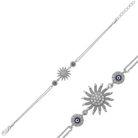 Resim Silver Sun Women's Bracelet 
