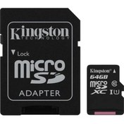 Resim Kingston Kıngston 64gb Mıcro Sdxc Canvas Cl10 Sdcs/64gb 