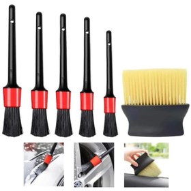 Resim Araç İçi Detay Fırça Seti 6'lı 