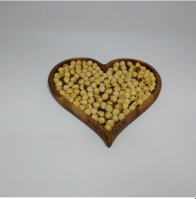 Resim Vivere Ahşap Kalpli Tabak Çerezlik Kahvaltılık 