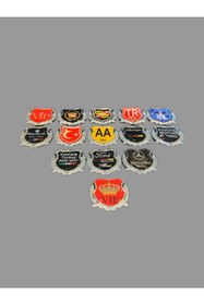 Resim OTO SÜSLEN İSTANBUL Çelenklİ Döküm Arma Taçlı VİP 5cm 