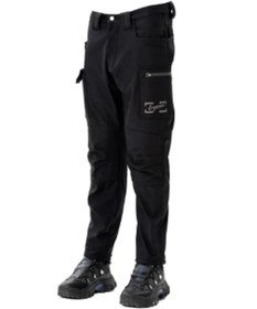 Resim Motofit-Emporium Comfort Softshell Polarlı Motorcu Pantolonu Siyah 