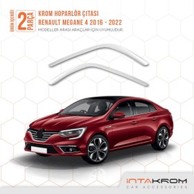 Resim İntachrom Renault Megane 4 Krom Hoparlör Çıtası 2 Parça 2016 - 2022 HB-SD 