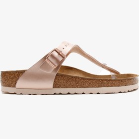 Resim Birkenstock Gizeh Bf Süet Deri Kadın Kahverengi Terlik 