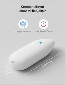 Resim X-Sense Baz İstasyonlu STH51 Wi-Fi Akıllı Termometre Higrometre İç Mekan Nemi & Isı Ölçer/Simcom 