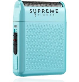 Resim Supreme Trimmer Açık Mavi Solo Folyo Shaver Tıraş Makinesi | Sessiz BLDC Motor Hızlı Şarj 