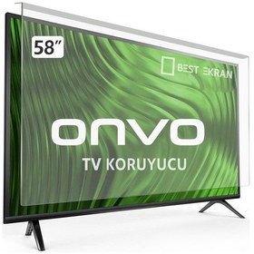 Resim Bestekran Onvo Uyumlu 58" 147 Ekran Tv Ekran Koruyucu 