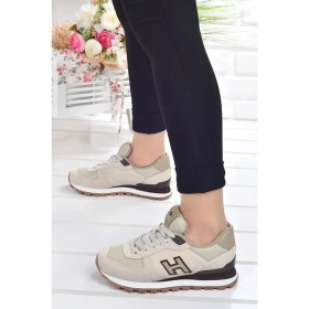 Resim Hammer Jack 102 19250-G Peru Hakiki Deri Lotus-Kahve Kadın Spor Ayakkabı 