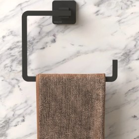 Resim Tekno-tel ÖMÜR BOYU PASLANMAZ HAVLULUK MAT SİYAH MG335 