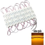 Resim Şanled 3 Ledli Parmak Led Modül 1.5w 2835 Smd Mercekli Gün Işığı 10'lu 