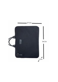 Resim Kanvas Laptop Çantası 13 İnç Siyah Çok Renkli 