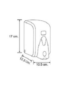 Resim Omnipazar Vialli F5 Köpük Sabun Makinesi Hazneli 500 ml Beyaz 