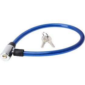 Resim Anahtarlı Motosiklet Bisiklet Hırsızlığa Karşı Kilit Mavi 