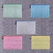 Resim 5 adet - A4/A3 boyutunda kategori, çok renkli dosya klasörü, şeffaf PVC malzeme, standart boyutta, dosyalar ve çeşitli eşyaların saklanması için uygun, okul ofis depolama ve organizasyonu 