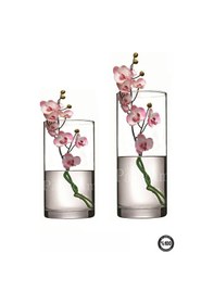 Resim Sürahi Vazo Mumluk 2 Li 10cm Genişlik - 15cm,20cm Uzunluk Beyaz 