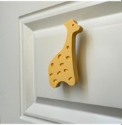 Resim Pomerol Sarı Zürafa, Dolap Kulpu - Çocuk Odası, Mutfak, Banyo Ve Çekmece İçin Mobilya Kulp, Kulp D 