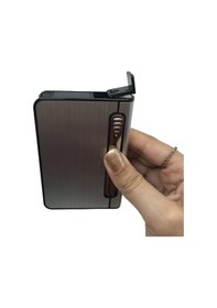 Resim Çakmaklı Tabaka Kısa Sigara Çıkaran Tabaka Çakmak 