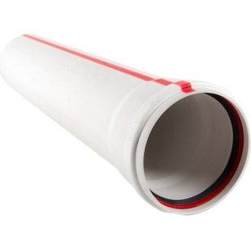 Resim KALDE pvc atık su borusu 3,2 mm kalınlık 100 x 1000 