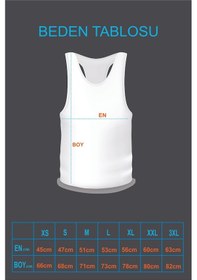 Resim High Squat Gym Fitness Tank Top Sporcu Atleti 