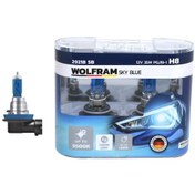 Resim Ampul 12v H8 35 Pgj19-1 Sky Blue Beyaz Işık-229830 