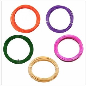 Resim 3d Kalem İçin Ara Renkler Turuncu,mor,yeşil,pembe,ten Rengi Pla Filament Seti 