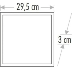 Resim Cata 5 Adet Cata Ct 5286 LED Panel 25W 30X30 6400K Beyaz Işık 