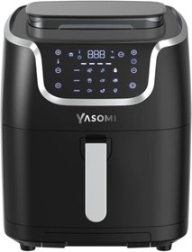 Resim ShopZum Yasomi Y77 Xxl Buharli Airfryer Fritöz 7lt 1700w Siyah (YASOMİ TÜRKİYE GARANTİLİ) 