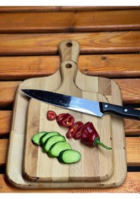 Resim Ahşap Kesme Tahtası Seti, Doğrama Tahtası, Kayın Ağacı, Doğal Ahşap, Ahşap 