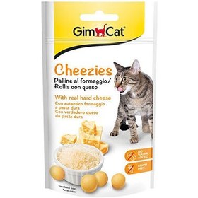 Resim Gimcat Cheezies Peynirli Kedi Ödül Tableti 50 Gr 