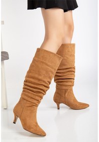 Resim Lema Topuklu Çizme taba 