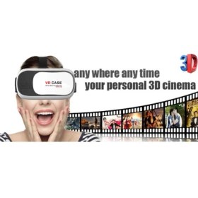 Resim Vr-Box Akıllı Gözlük Vr box 3D Gözlük 