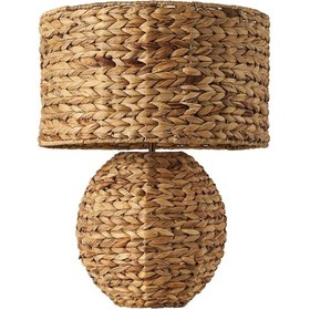 Resim Porto Rattan Hasır Abajur Hasır 