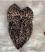 Resim ÖZLEM BEBE Kız Bebek Kahverengi Siyah Bone Bandana 