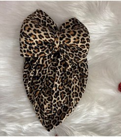 Resim ÖZLEM BEBE Kız Bebek Kahverengi Siyah Bone Bandana 