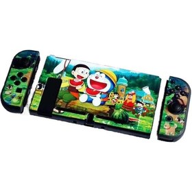 Resim Jzcat Nintendo Switch Bölünmüş Kılıf Oyun Teması Renkli Kılıf Sert Kılıf-a126 
