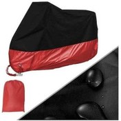 Resim Besthome1 190t Güneş, Yağmur Ve Toz Koruma Motorsiklet Kılıfı Siyah Kırmızı Xl 230x95x125cm 0.38kg 