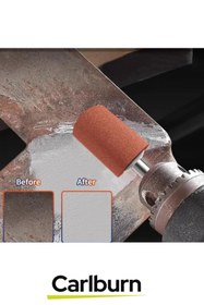 Resim Carlburn Özel Üretim Metal Ahşap Plastik Temizleme Parlatma Çapak Alma 10 Uçlu Kalıpçı Taşlama Seti 