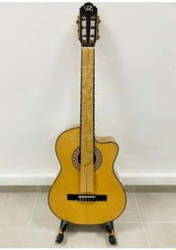Resim Puka R-936C Ladin 4/4 Tam Boy Klasik Gitar-Ladin Kapak 