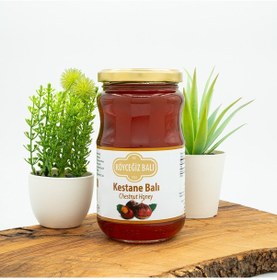 Resim Köyceğiz Balı Kestane Balı Cam Kavanoz 450 G 