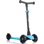 Resim Wellgro Işıklı 3 Tekerli Yükseklik Ayarlı Scooter Mavi 