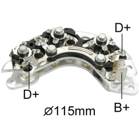 Resim DİOT TABLA ROVER/FORD/ MASSEY FERGUSON (3 FİŞLİ) 