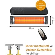 Resim MirKraft Eclipse 2200 W Infrared Isıtıcı 