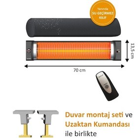 Resim MirKraft Eclipse 2200 W Infrared Isıtıcı 