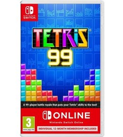 Resim Nintendo Switch Oyun Tetris 99 + Nso 12 Ay Üyelik 