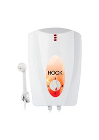Resim Hook HK-410 Elektrikli Şofben Beyaz - Turuncu 